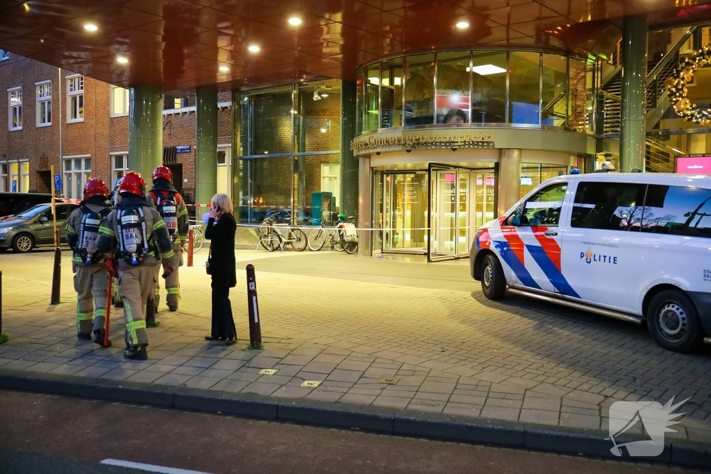 Ontruiming Concertgebouw na milieu-incident