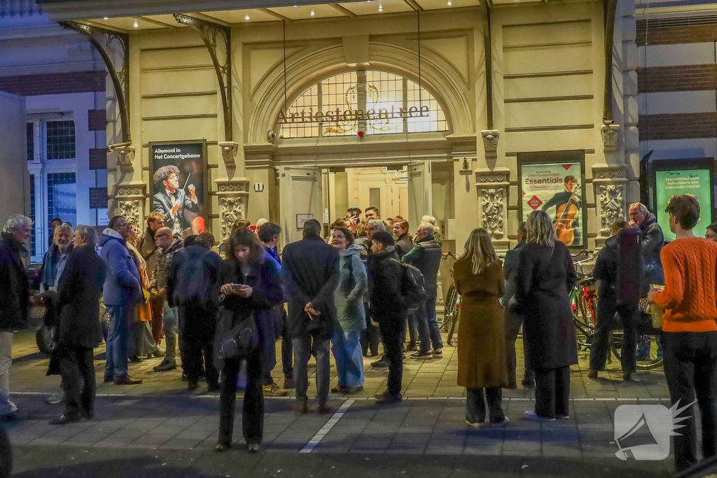 Ontruiming Concertgebouw na milieu-incident