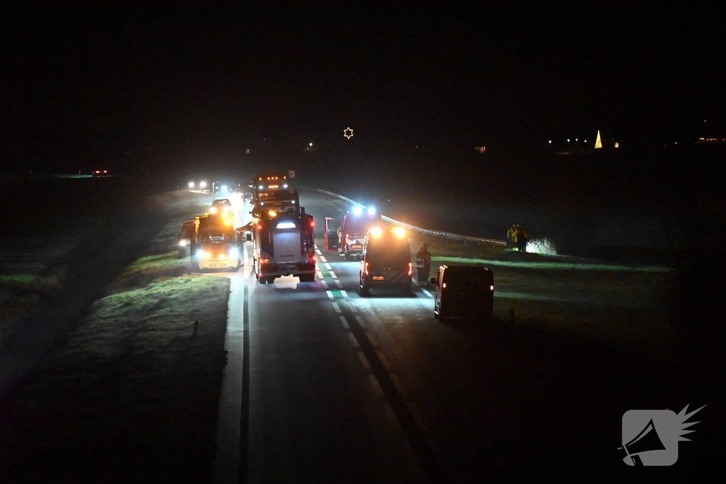 Zoekactie naar voertuig na incident