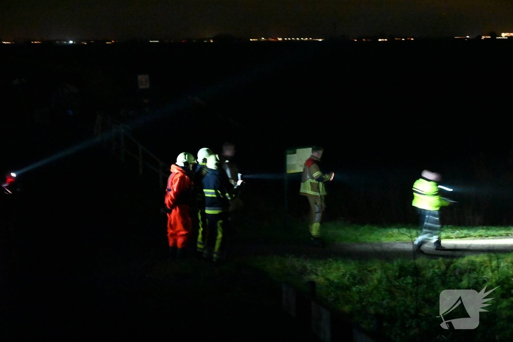 Zoekactie naar voertuig na incident