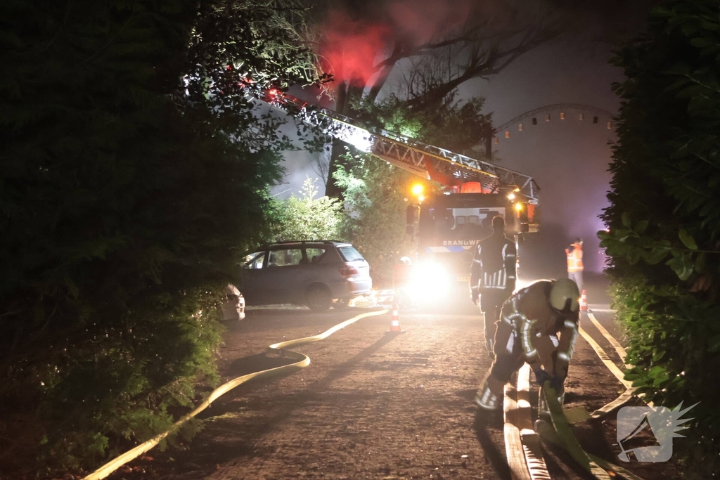 Brand in opslagschuur snel onder controle