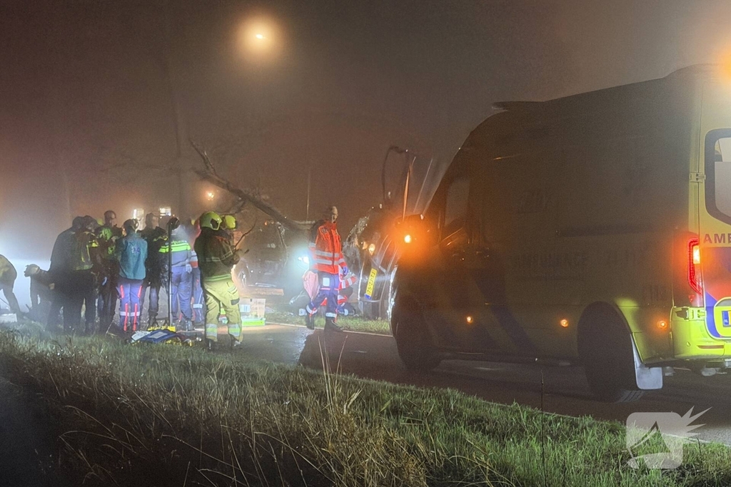 Ernstig ongeval met meerdere gewonden