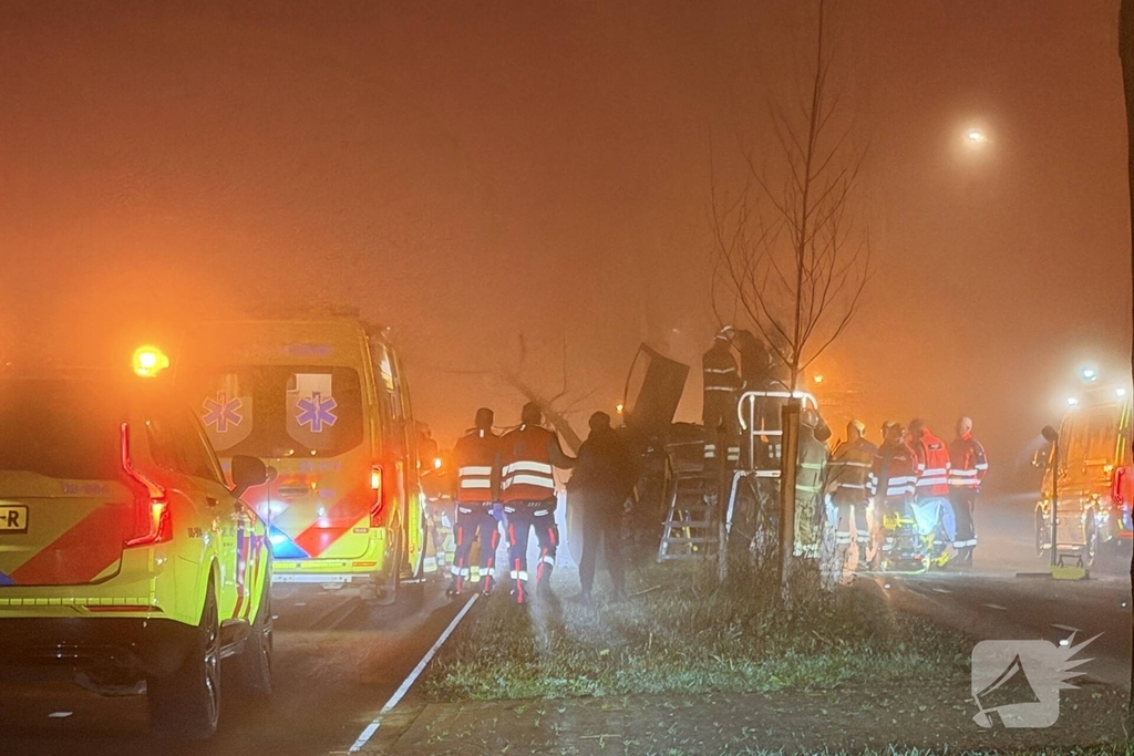Ernstig ongeval met meerdere gewonden