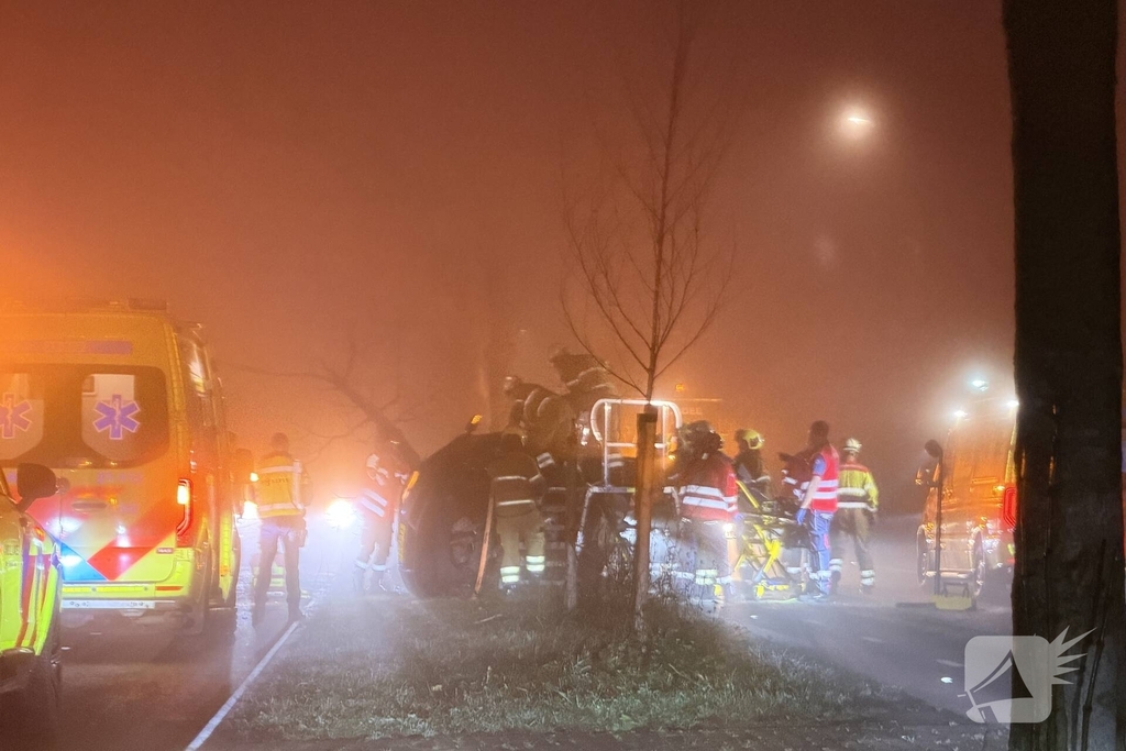 Ernstig ongeval met meerdere gewonden
