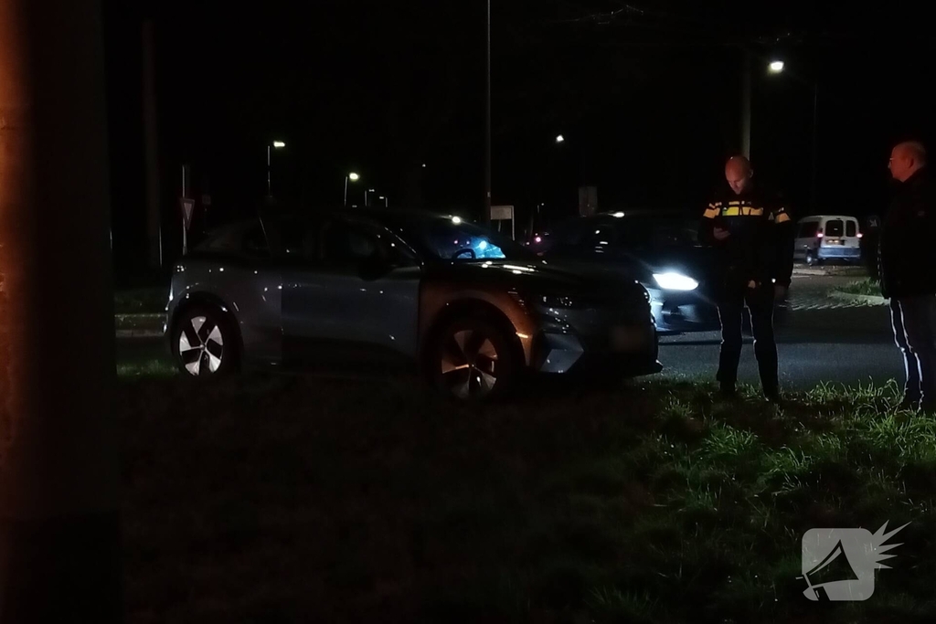 Verkeersongeval met fietser en auto