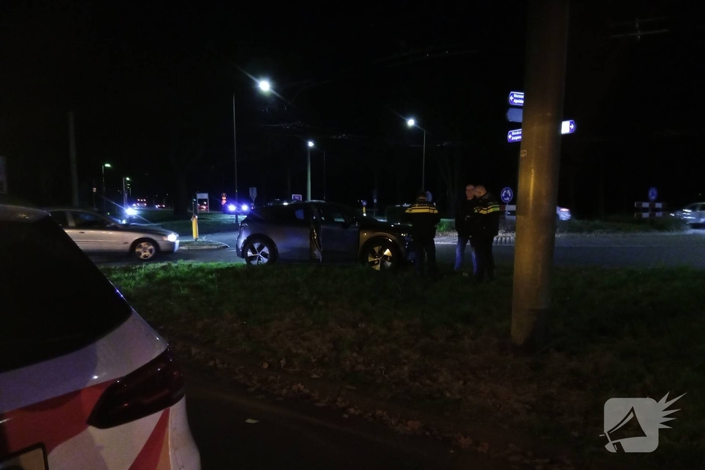 Verkeersongeval met fietser en auto