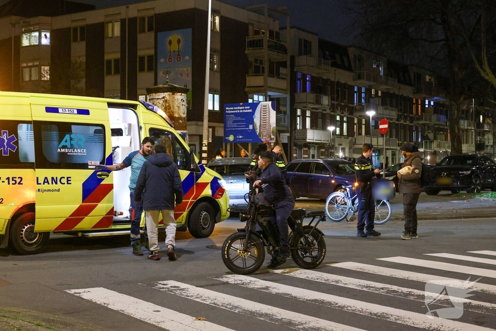 Kinderen aangereden op fatbike