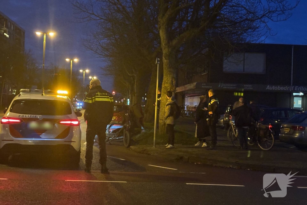 Fatbike en personenwagen botsen op elkaar