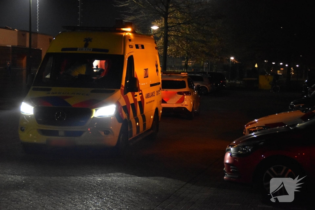 Ongeval met letsel leidt tot spoedtransport naar ziekenhuis