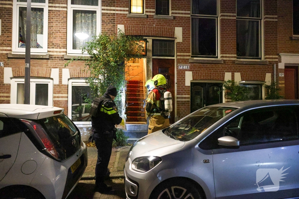 Explosie veroorzaakt schade aan deur