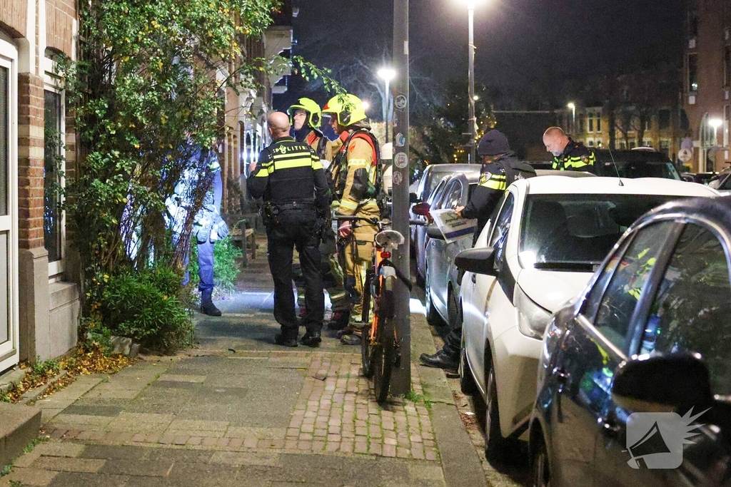 Explosie veroorzaakt schade aan deur