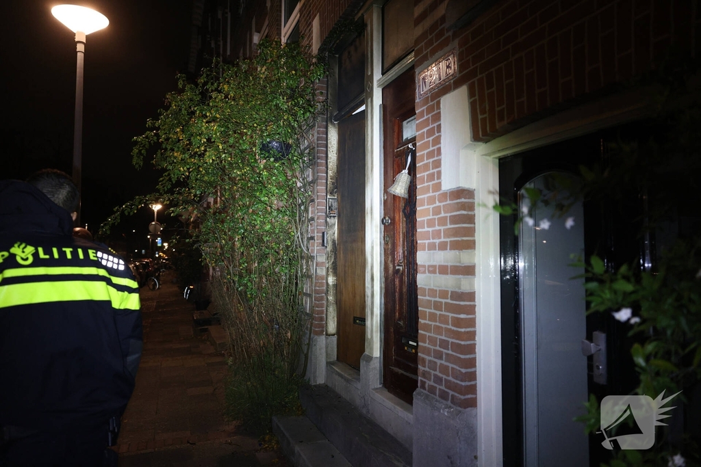 Explosie veroorzaakt schade aan deur