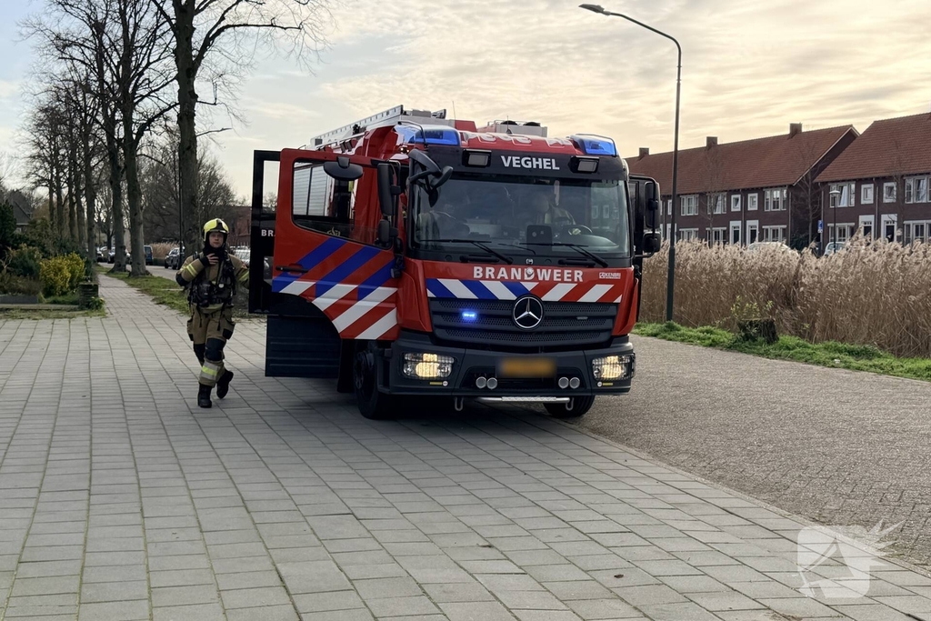 Gaslek na ongeval bij graafwerkzaamheden