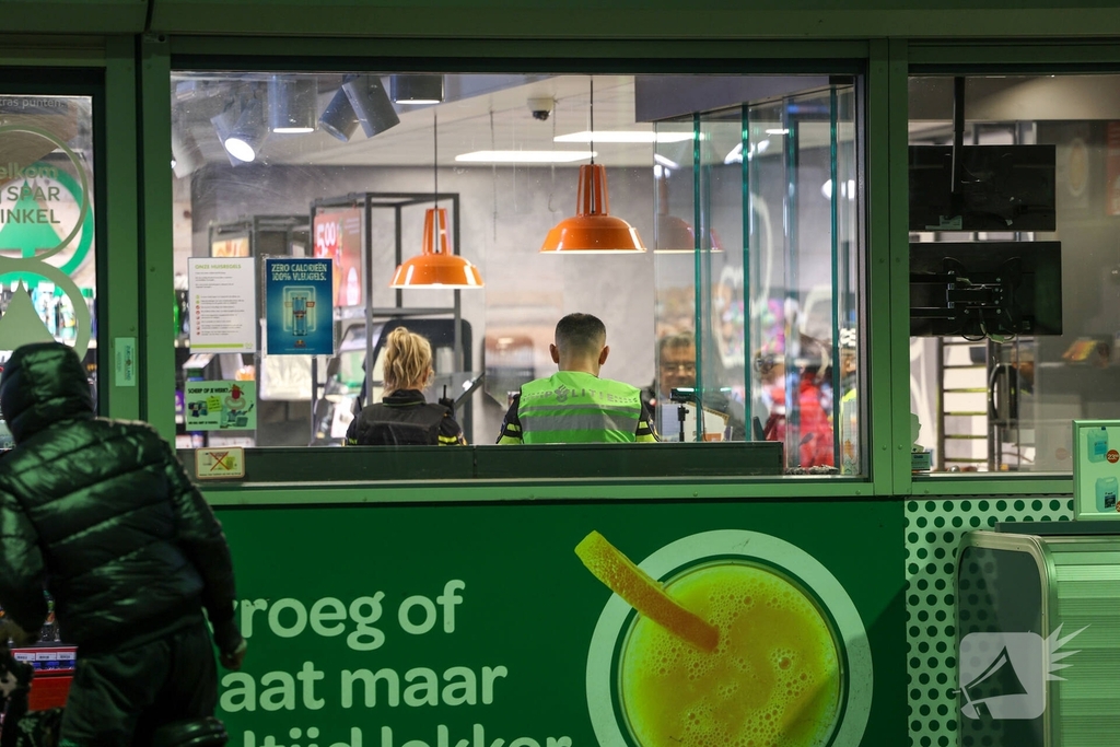 Mislukte overval op tankstation