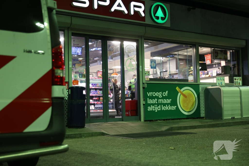 Mislukte overval op tankstation