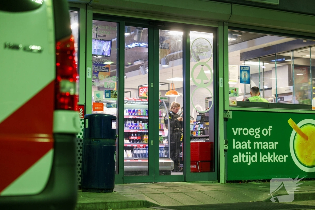 Mislukte overval op tankstation