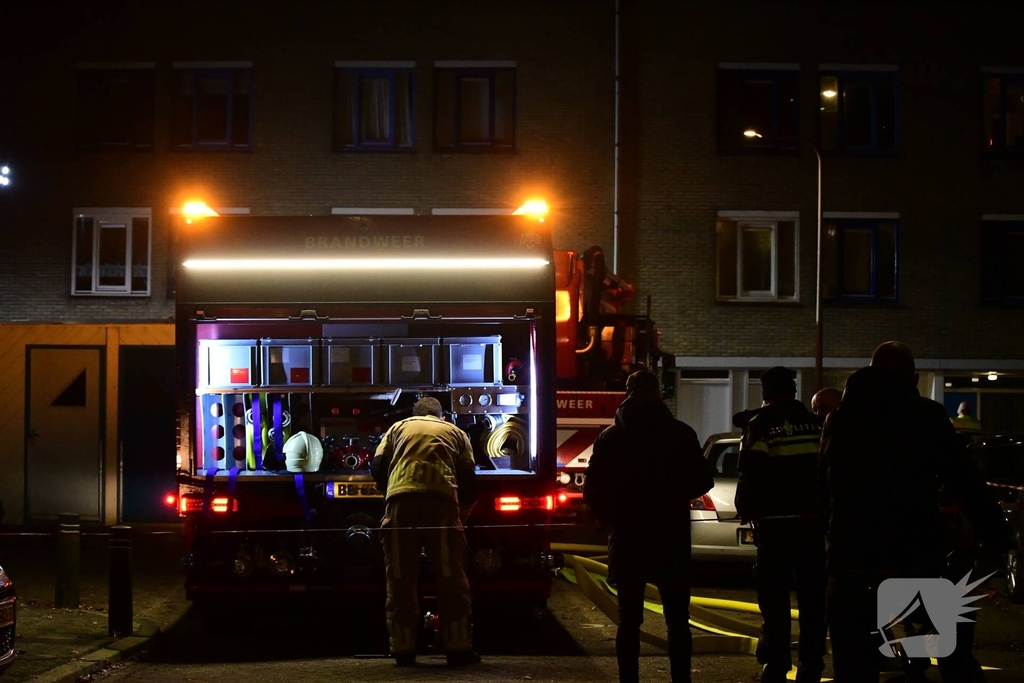 Keukenbrand in flatwoning