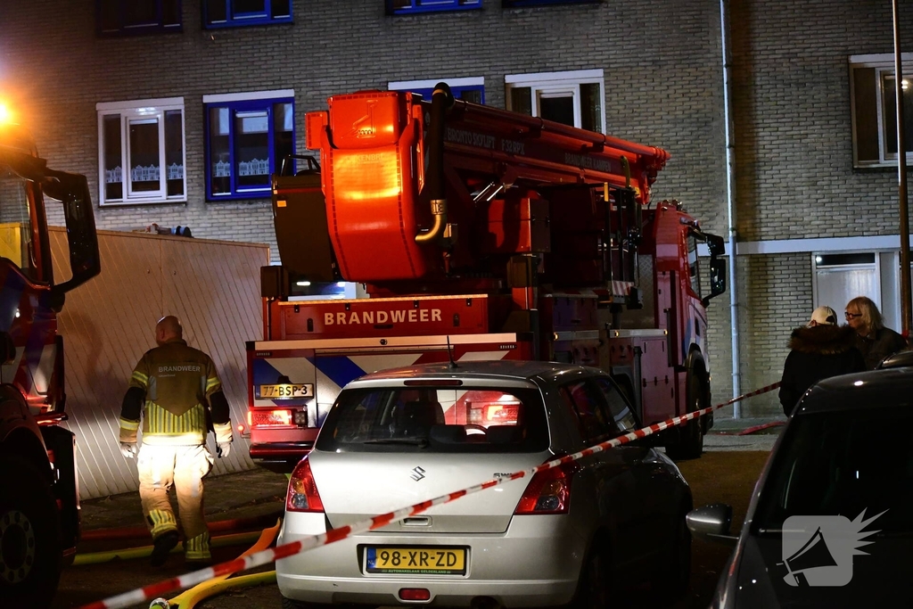 Keukenbrand in flatwoning