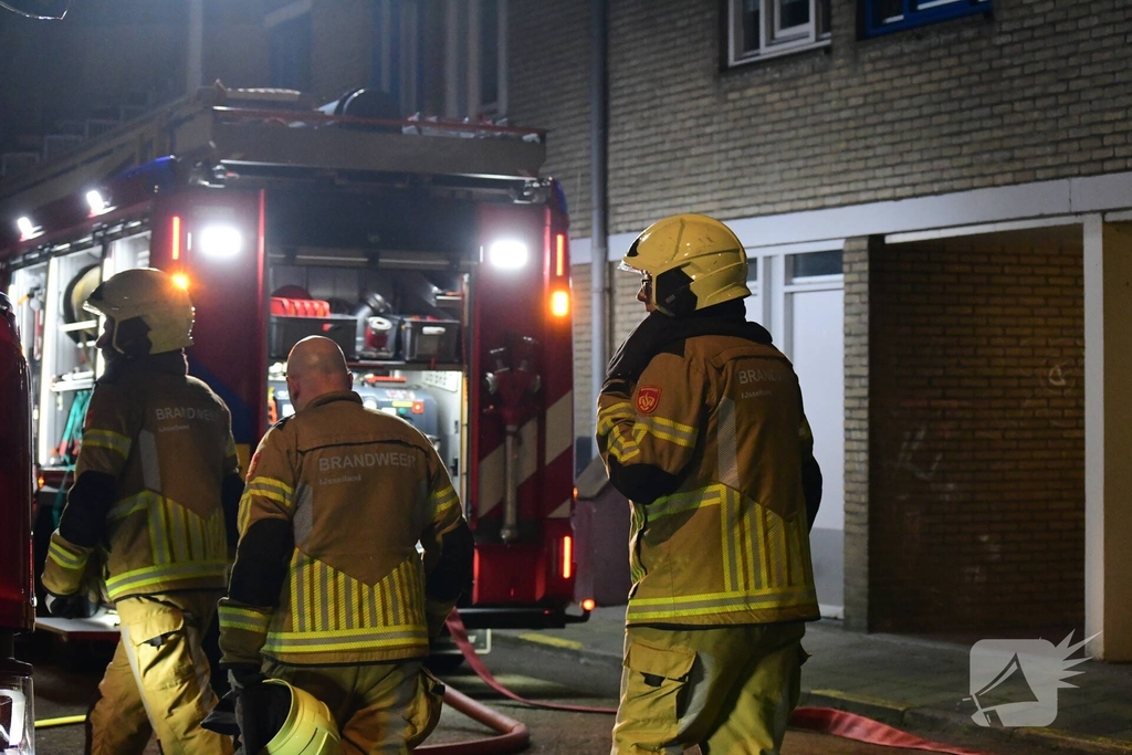 Keukenbrand in flatwoning