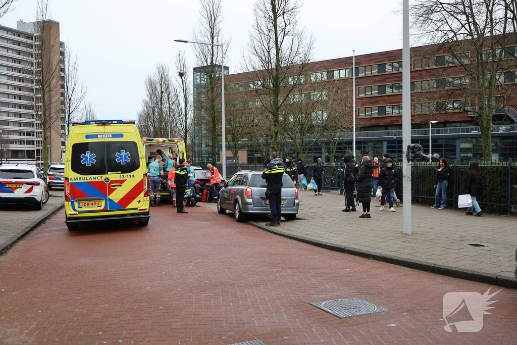 Steekincident leidt tot ziekenhuisopname