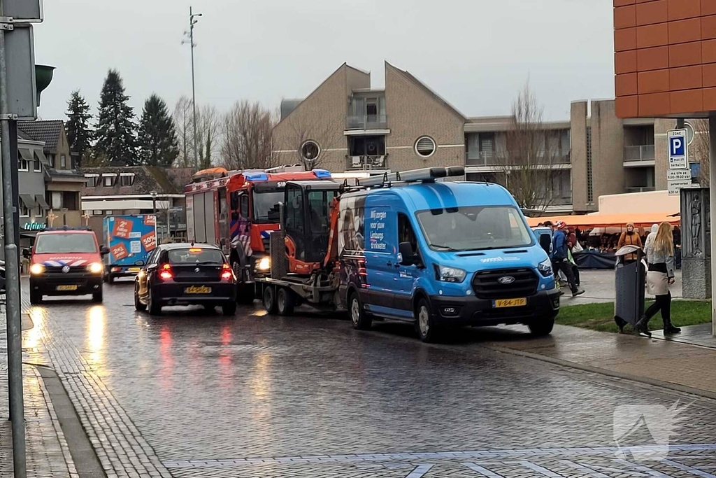 Brandweer ingezet voor wateroverlast in gemeentehuis