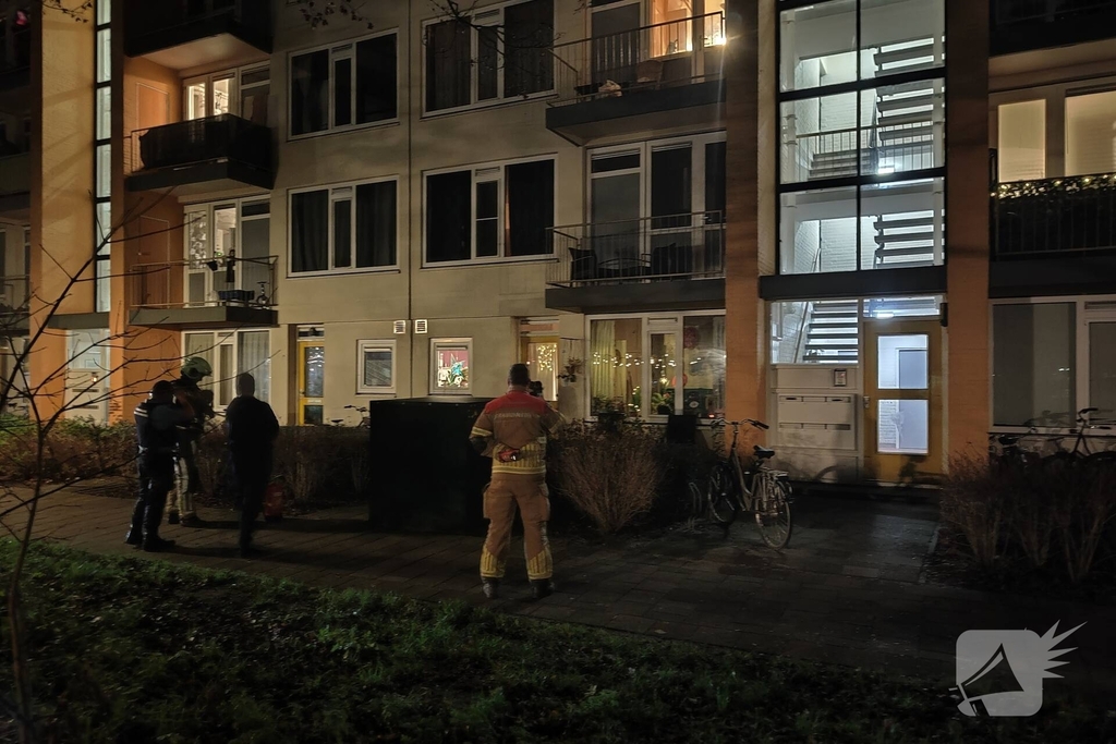 Brandweer ingezet voor pan op het vuur