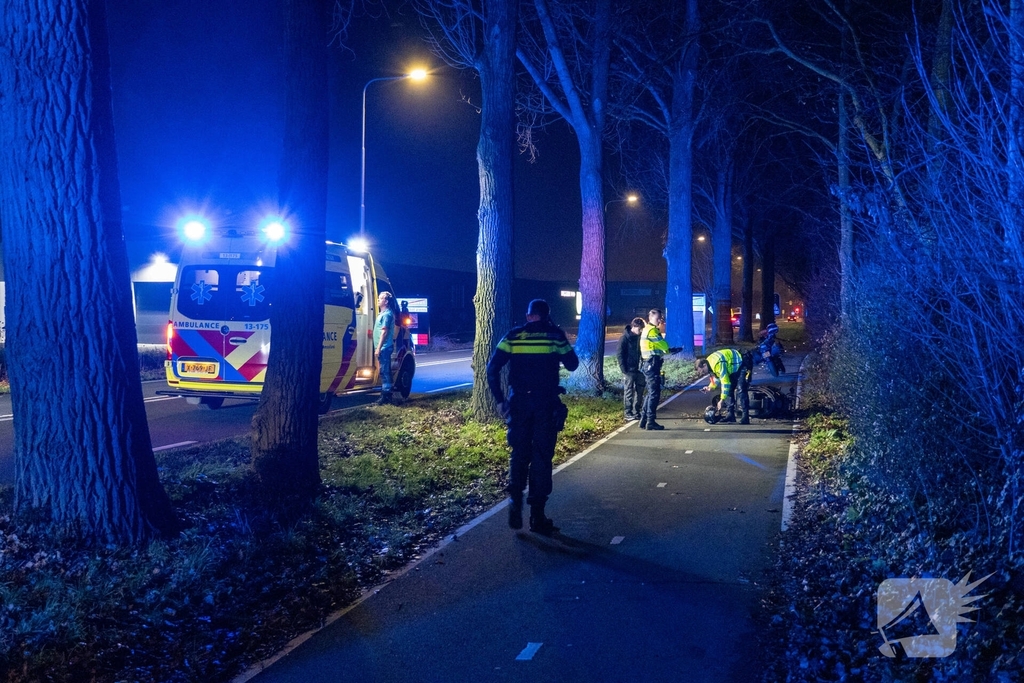 Persoon zwaargewond na ongeval