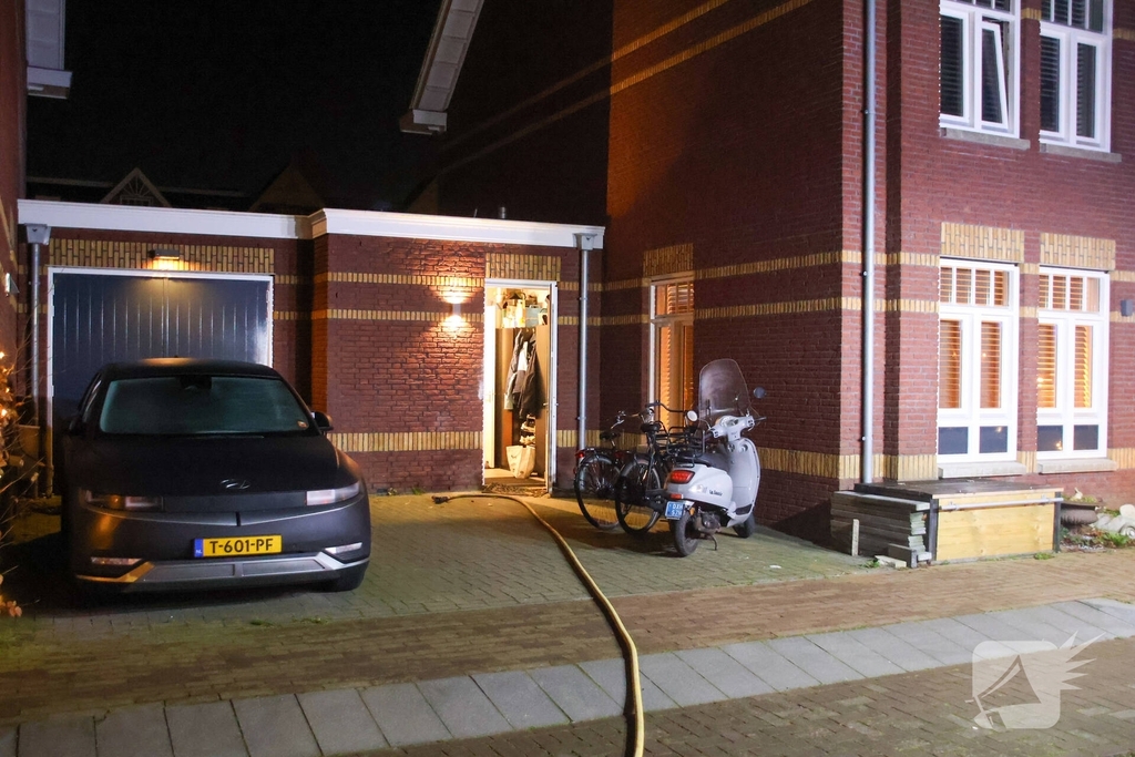 Brand in veranda zorgt voor schade