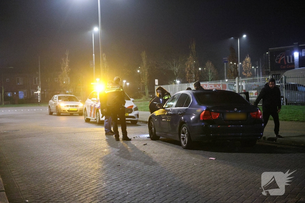 Scooter vol aangereden door auto bij ongeval