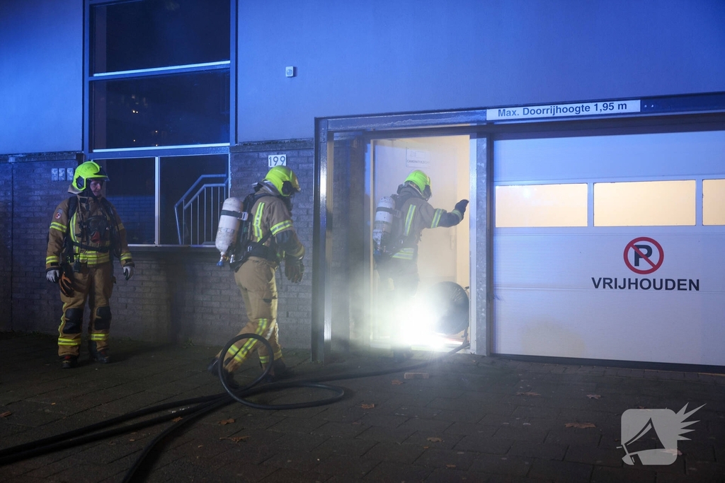 Brand in opslagruimte roept herinneringen aan eerdere explosie op