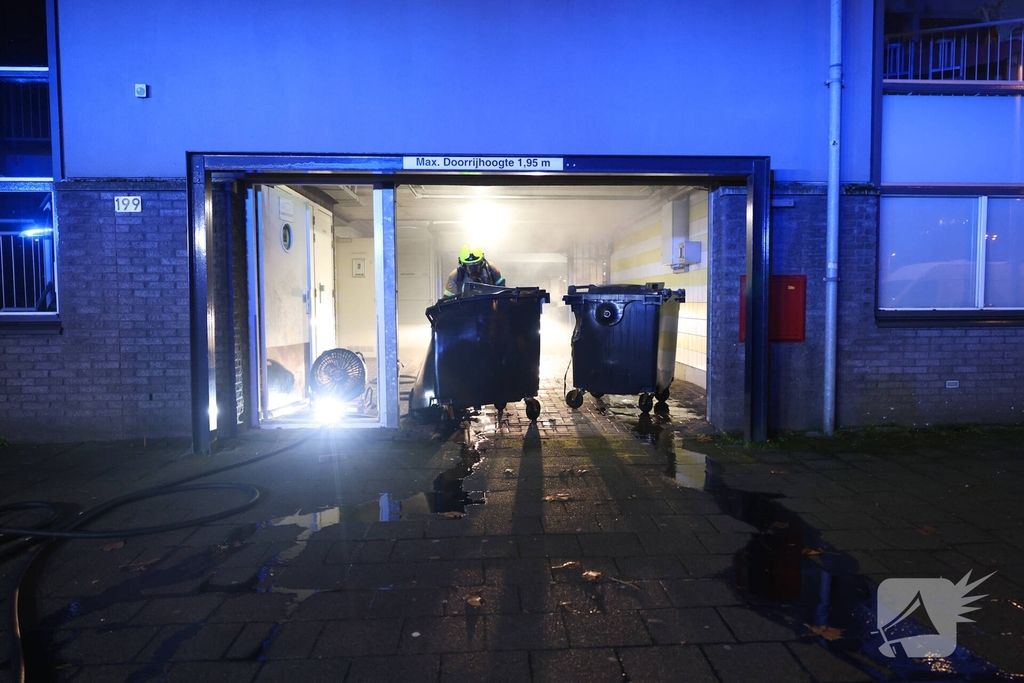 Brand in opslagruimte roept herinneringen aan eerdere explosie op