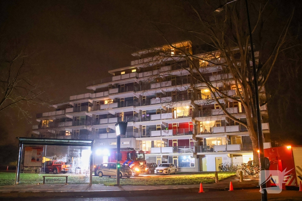 Meerdere woningen onder water door leidingbreuk