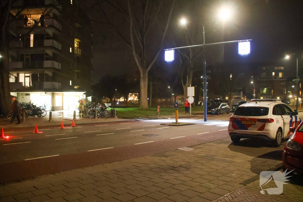 Meerdere woningen onder water door leidingbreuk