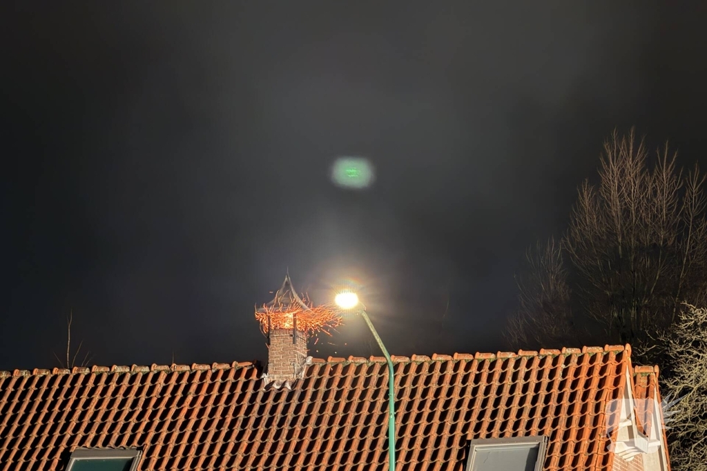 Schoorsteenbrand snel geblust