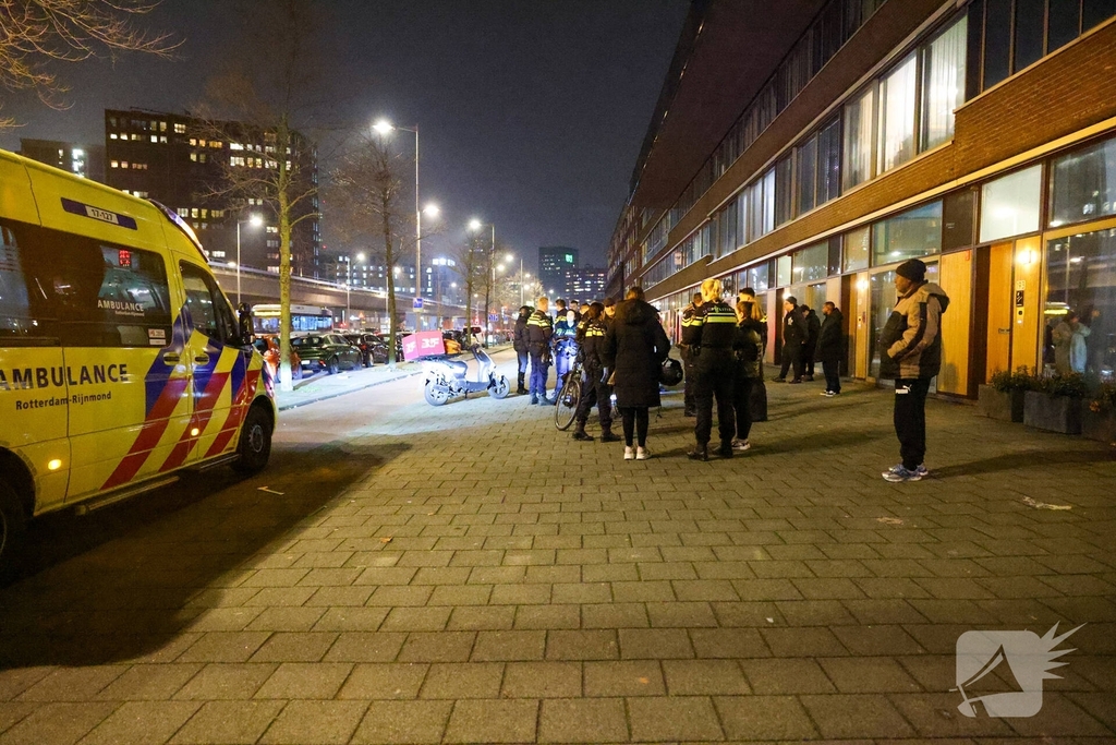 Voetganger gewond na aanrijding met bezorger