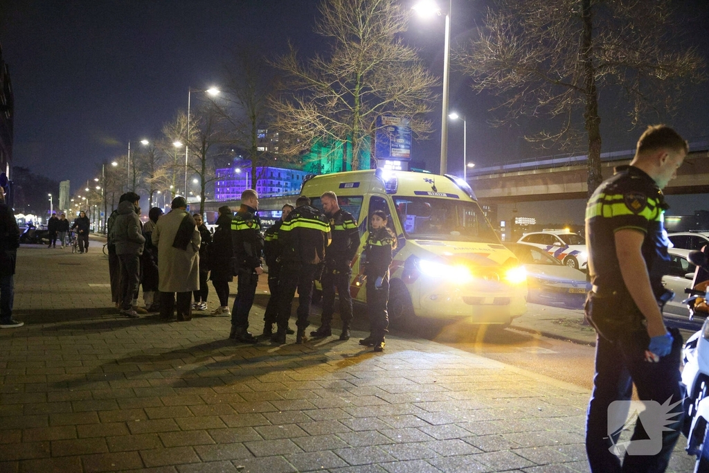 Voetganger gewond na aanrijding met bezorger