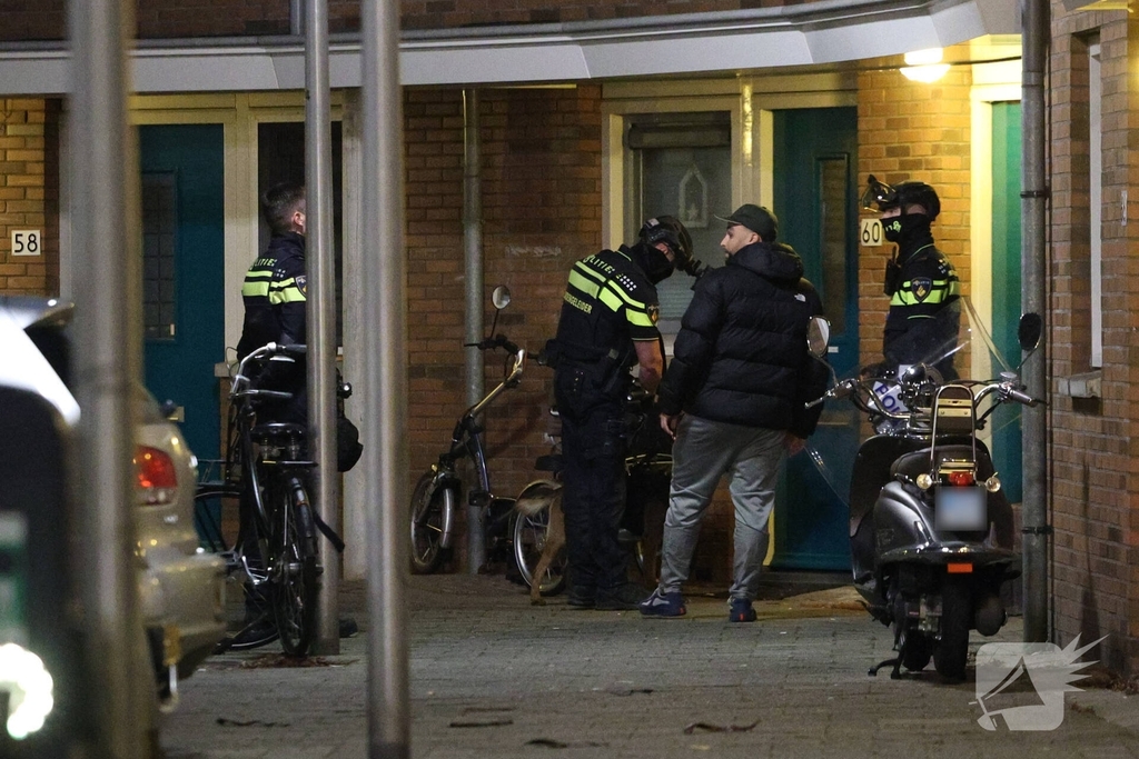 Grote politie-inzet na incident met vermoedelijk relationeel geweld