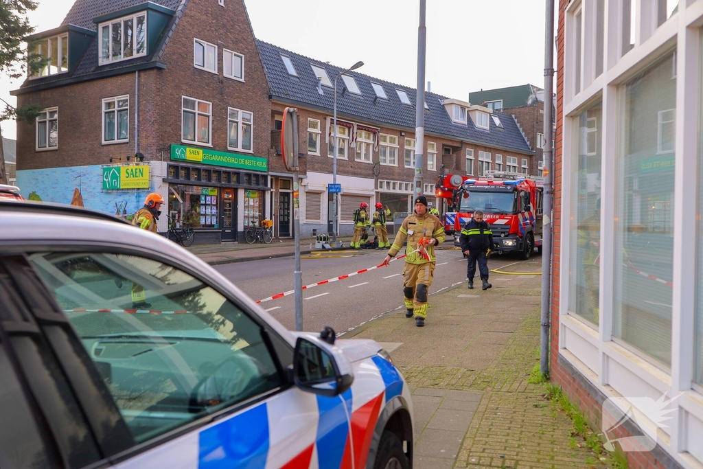 Grote brand in woning vraagt om snelle hulpverlening