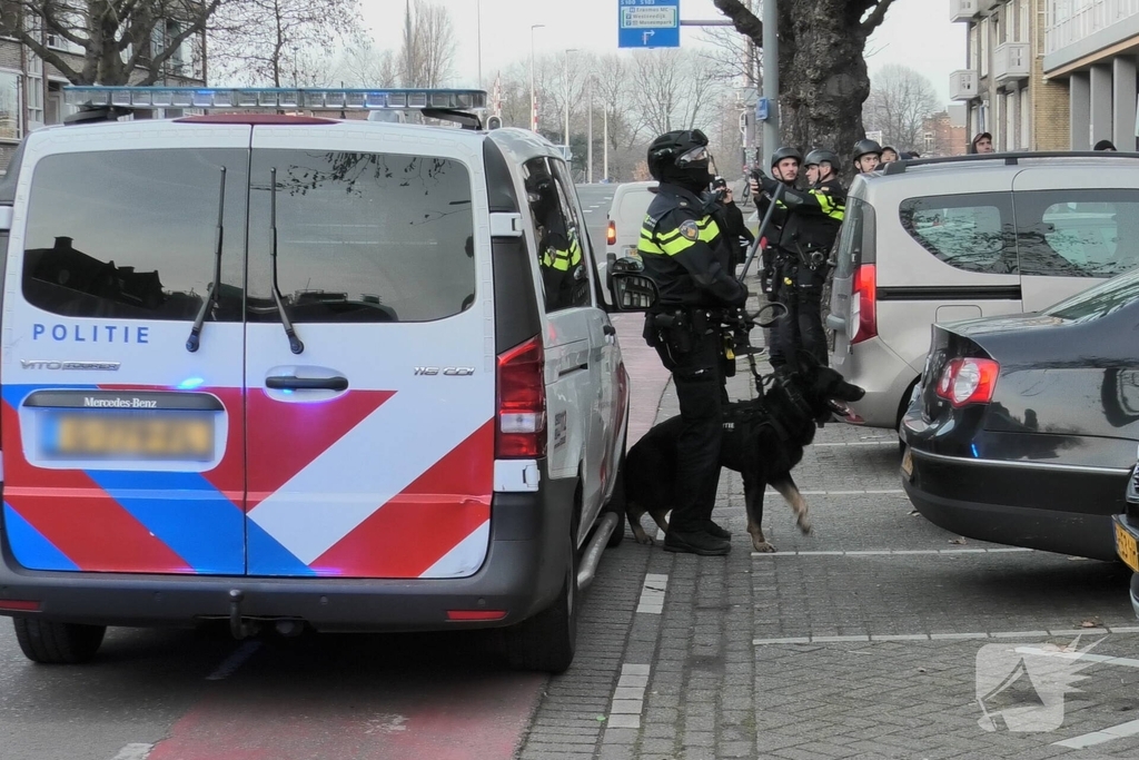 Politieactie leidt tot ontruiming van pand