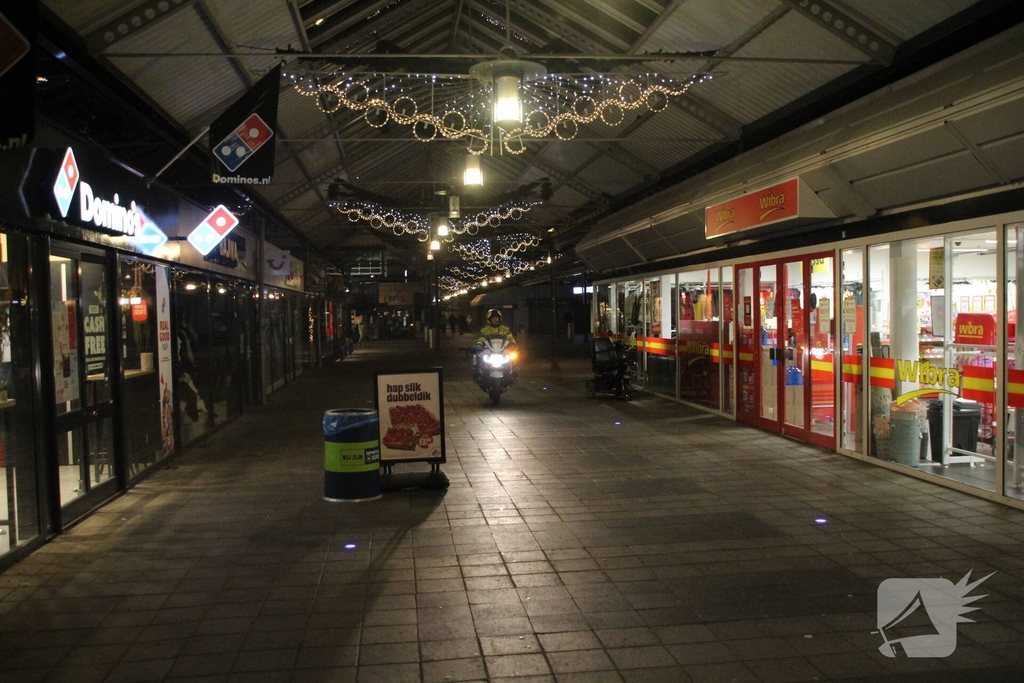 Overval op supermarkt en slagerij leidt tot grote politieactie
