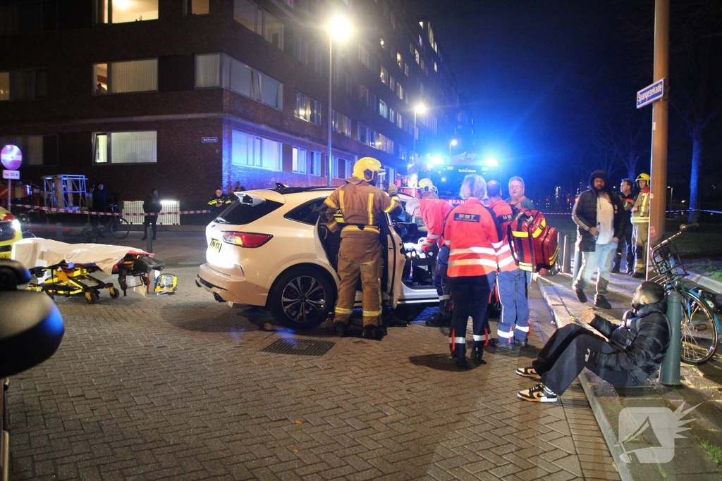 Zware aanrijding met meerdere gewonden