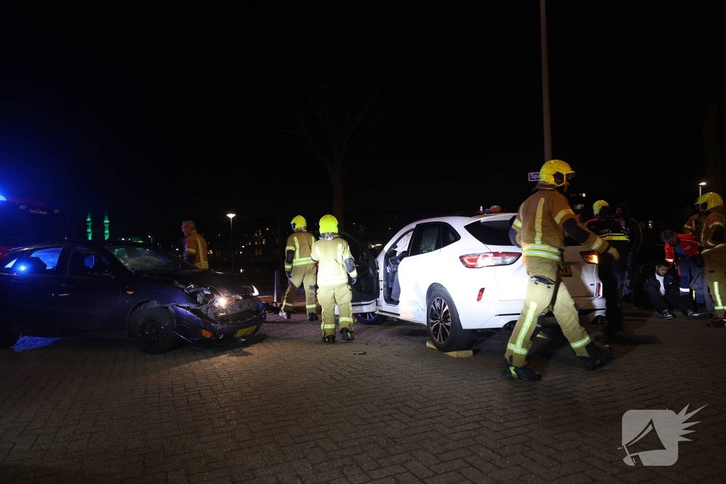 Zware aanrijding met meerdere gewonden