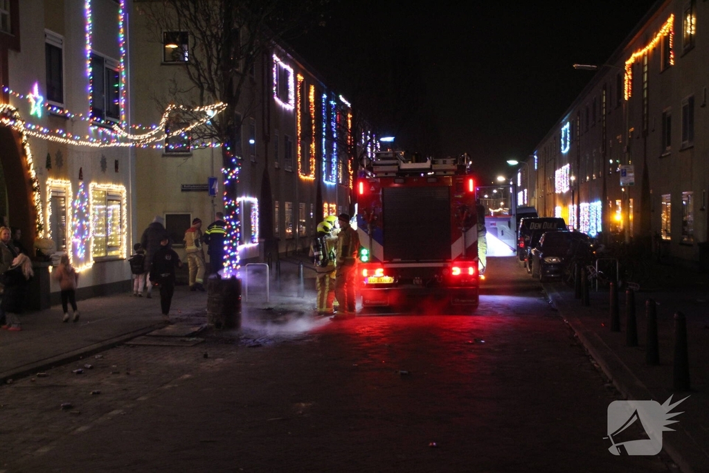 Brand en vuurwerk zorgen voor onveilige situatie