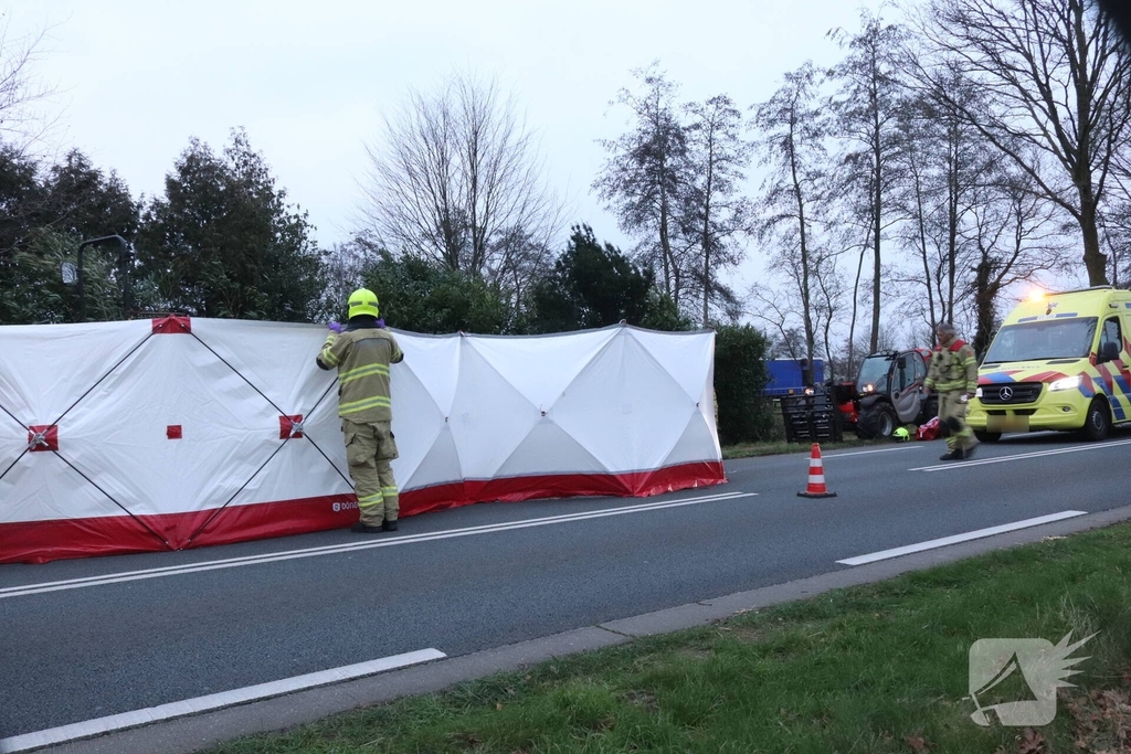 Dodelijk ongeval met landbouwvoertuig