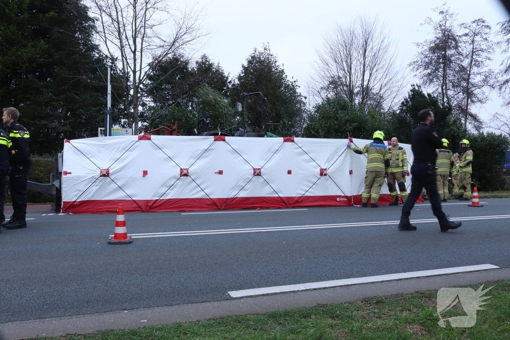 Dodelijk ongeval met landbouwvoertuig