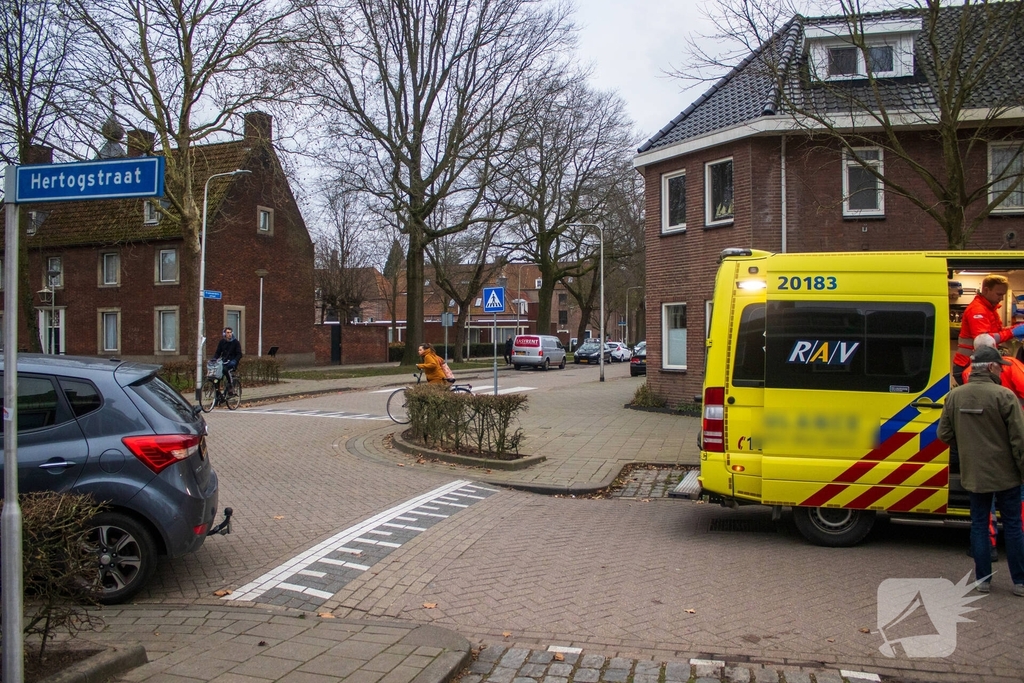 Voetganger betrokken bij aanrijding