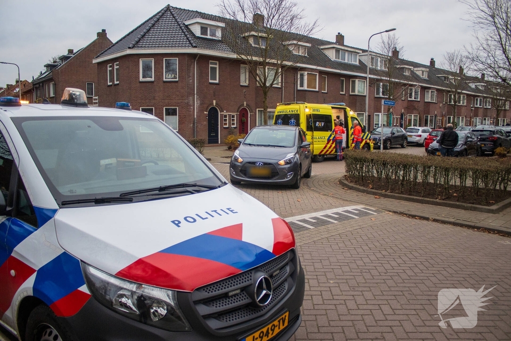 Voetganger betrokken bij aanrijding
