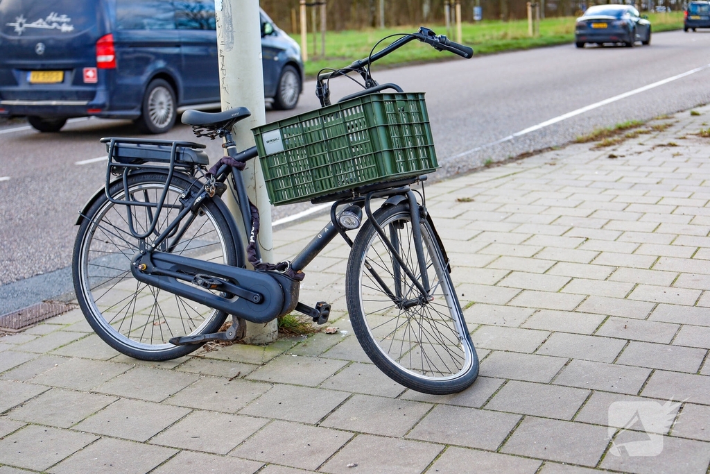 Fietser gewond bij aanrijding met auto
