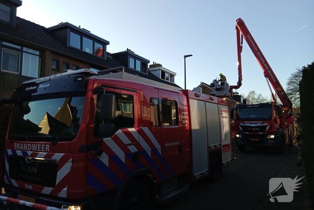 Brand in woning snel onder controle