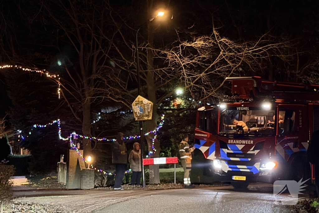 Schoorsteenbrand in woning onder controle